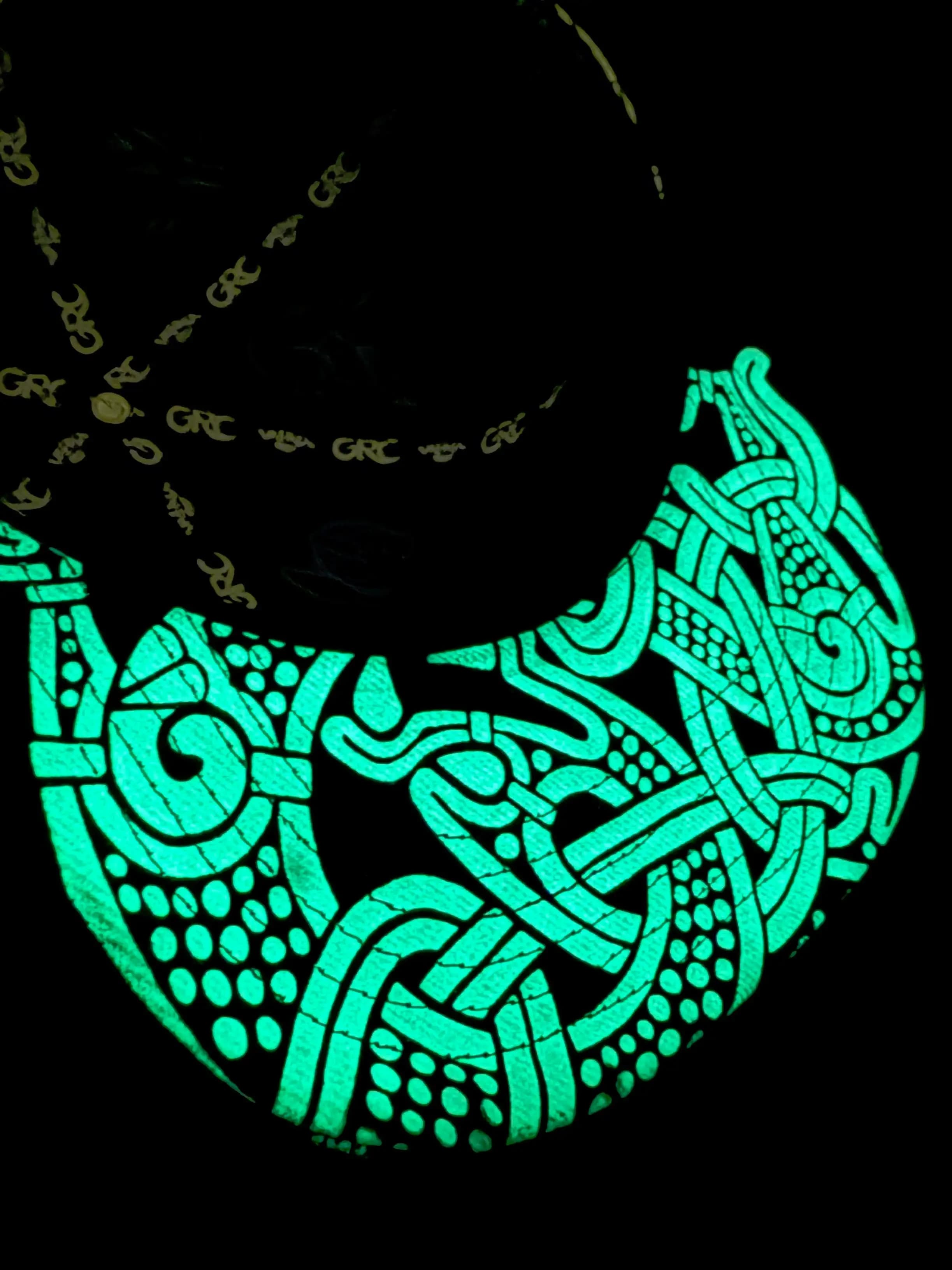Glow-in-the-Dark Grassroots Hat merch from ValhallaFest 2025.