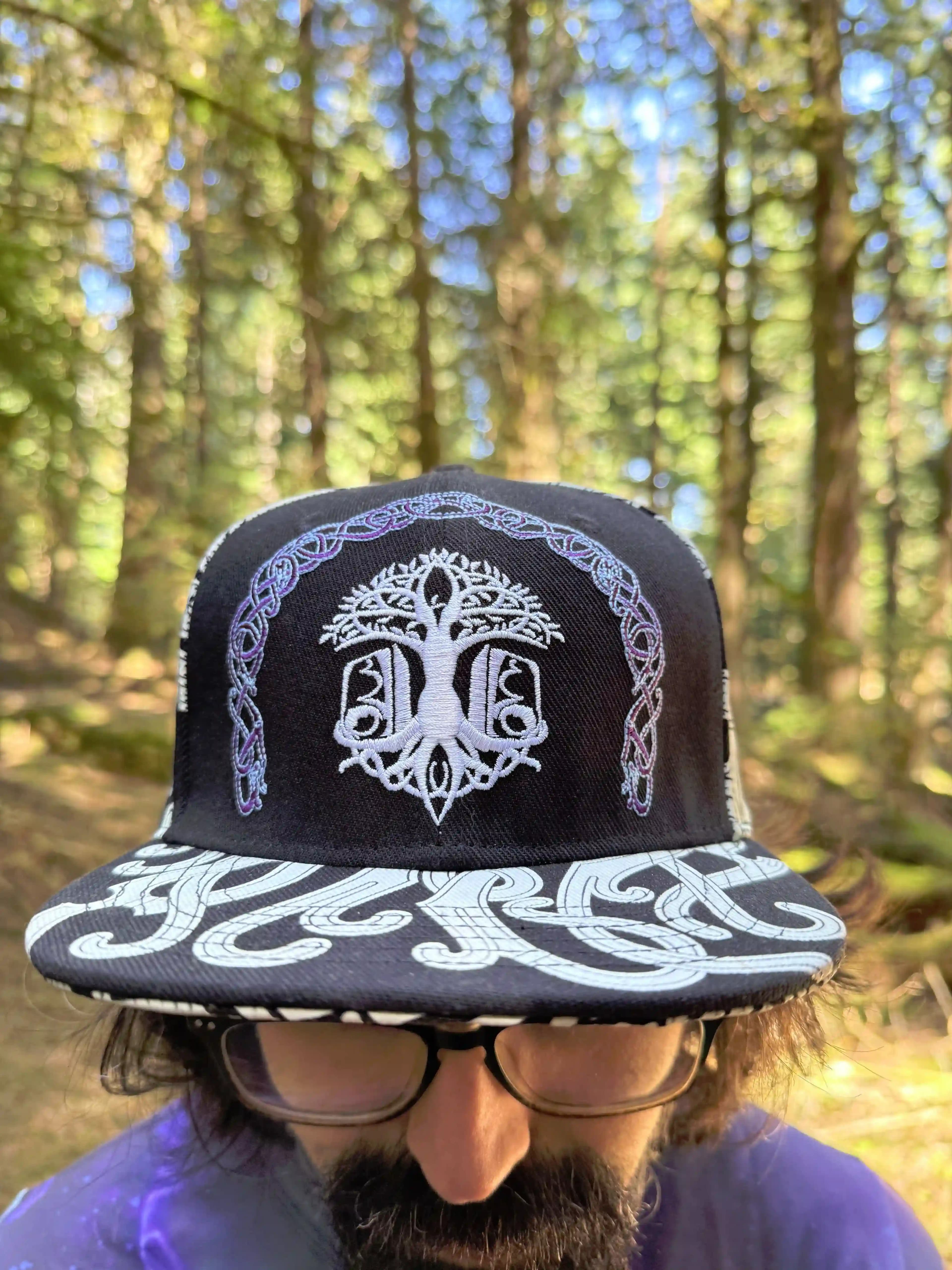 Glow-in-the-Dark Grassroots Hat merch from ValhallaFest 2025.