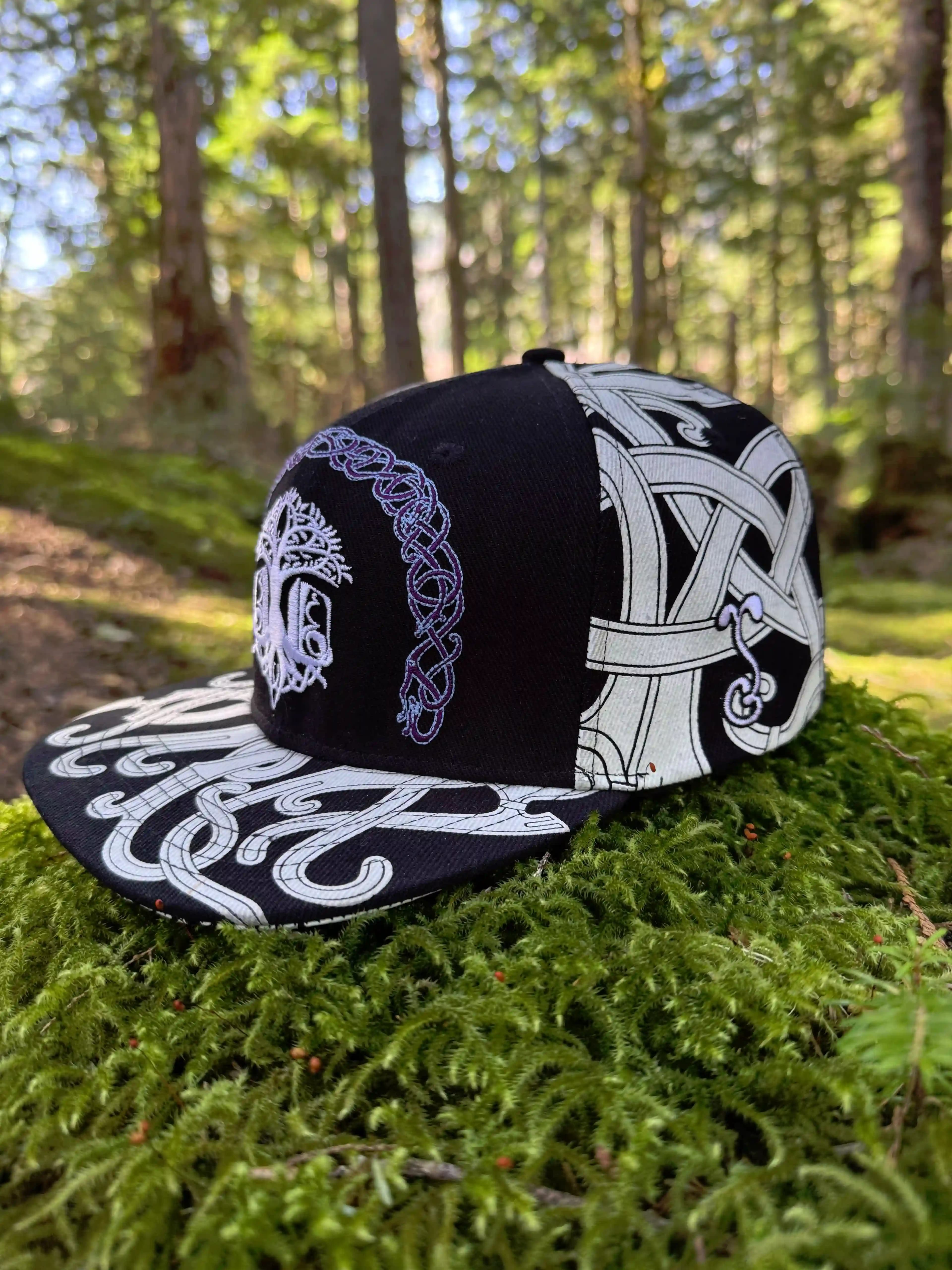 Glow-in-the-Dark Grassroots Hat merch from ValhallaFest 2025.